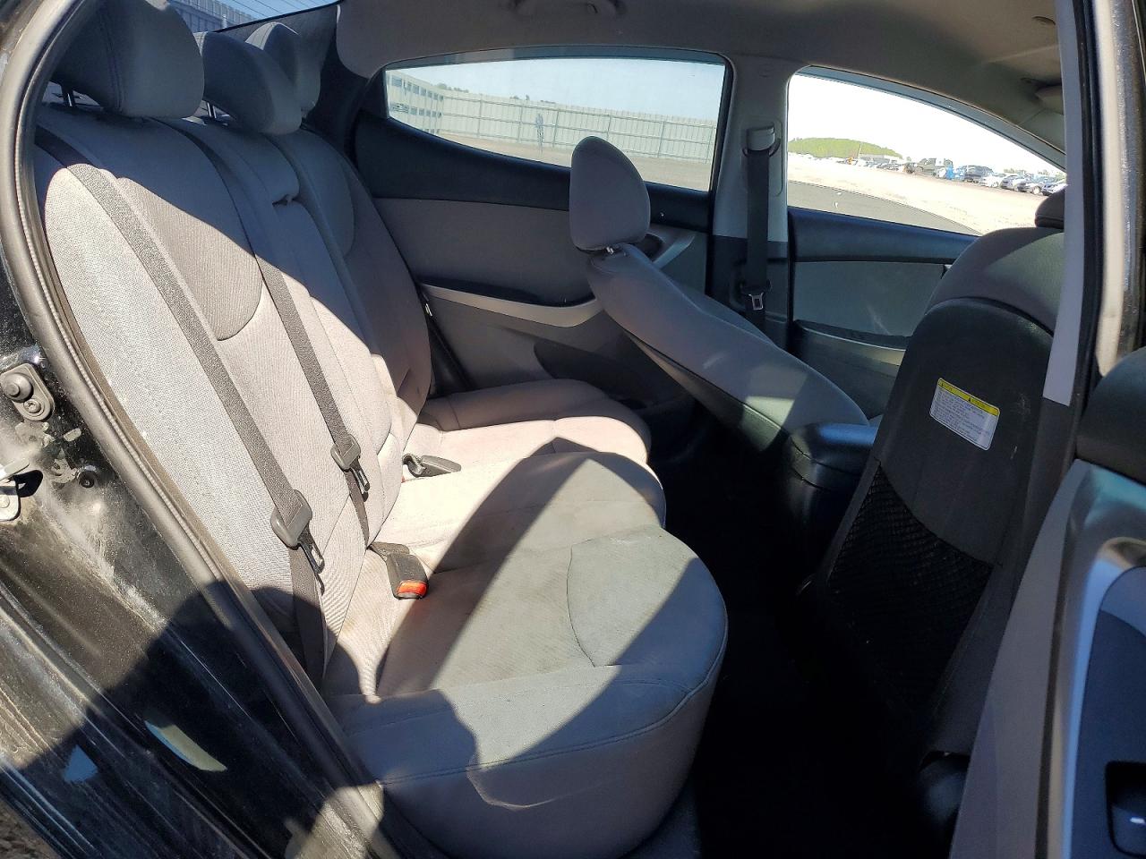 2013 Hyundai Elantra Gls Black vin: 5NPDH4AE3DH414636