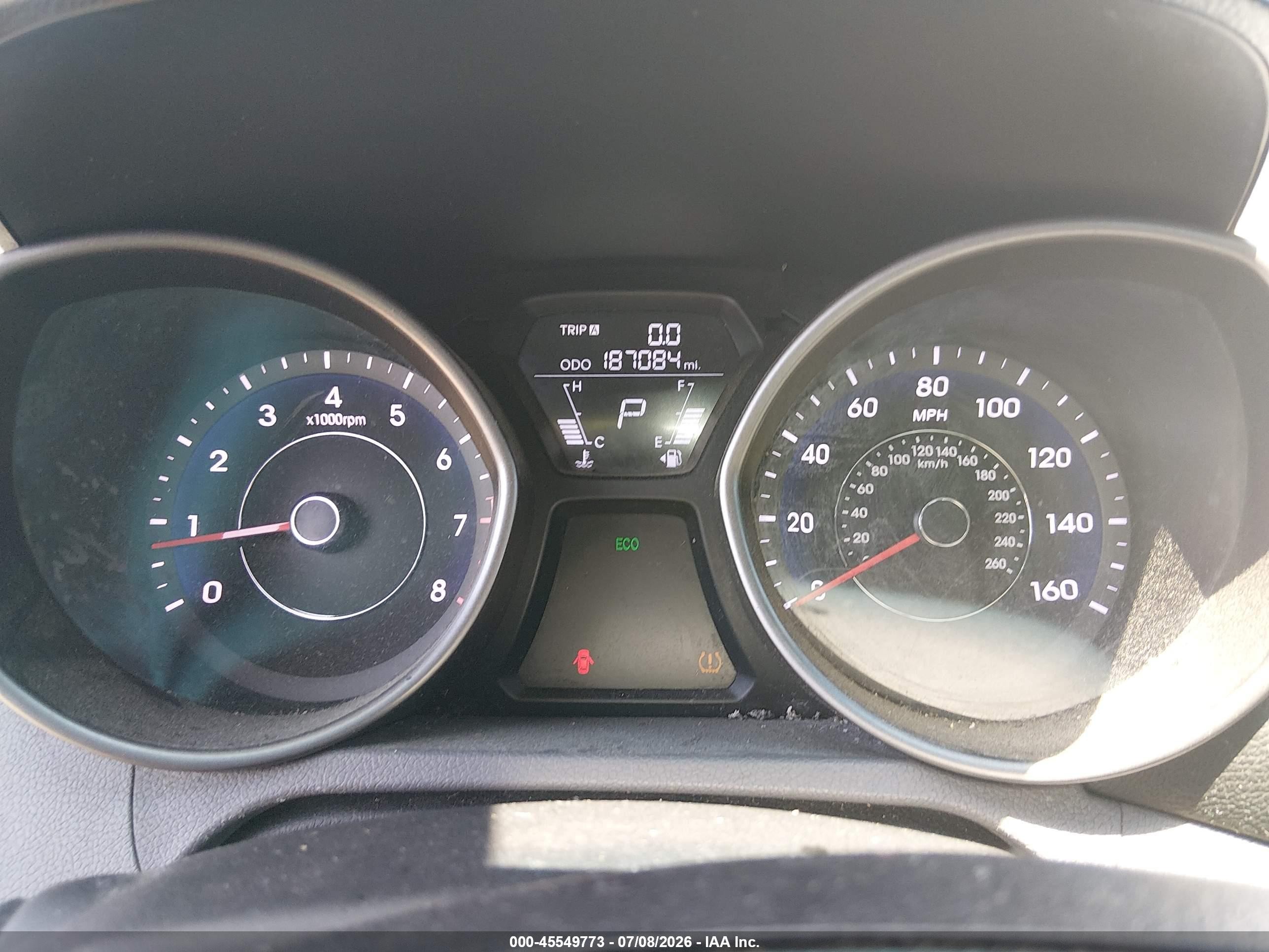 2013 Hyundai Elantra Gls Gray vin: 5NPDH4AE3DH415107