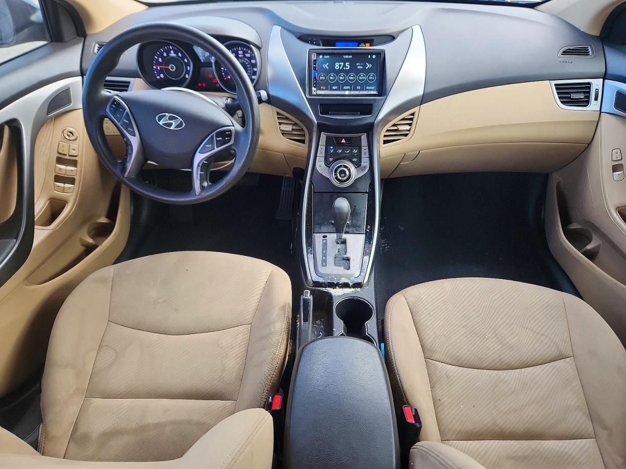 2013 Hyundai Elantra Gls Blue vin: 5NPDH4AE3DH421957
