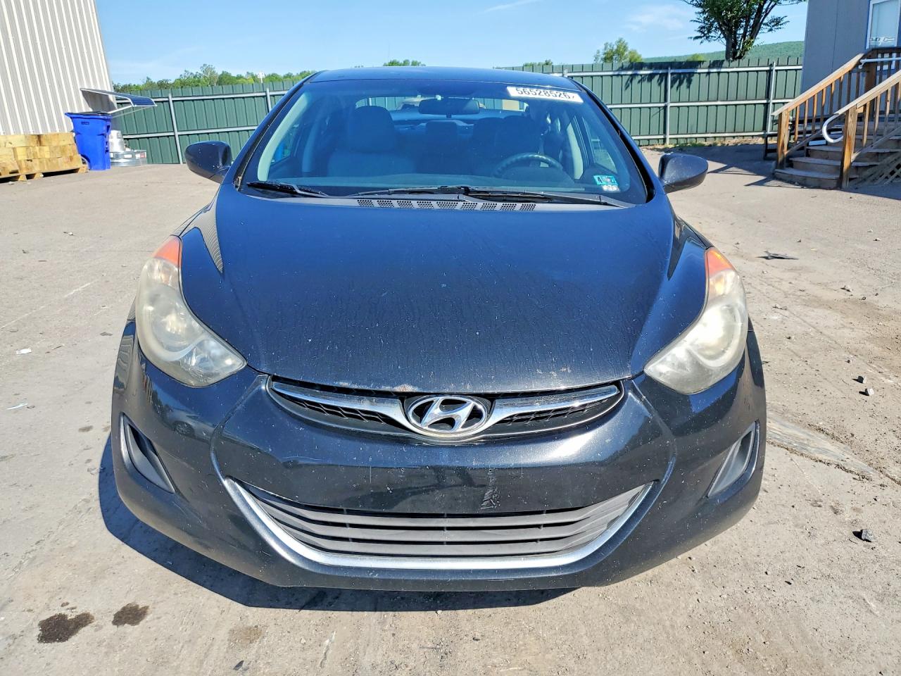 2013 Hyundai Elantra Gls Black vin: 5NPDH4AE3DH429069