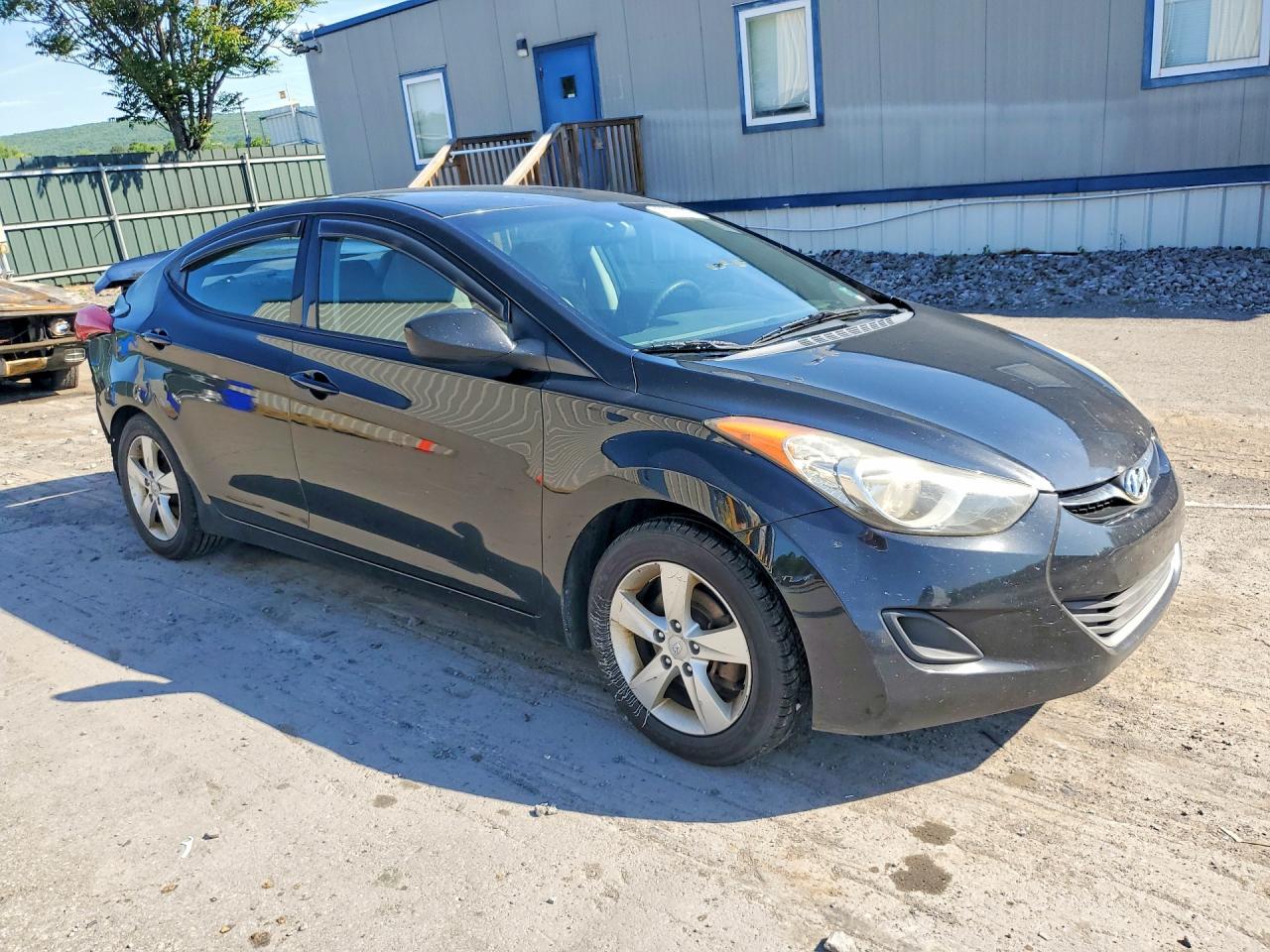 2013 Hyundai Elantra Gls Black vin: 5NPDH4AE3DH429069