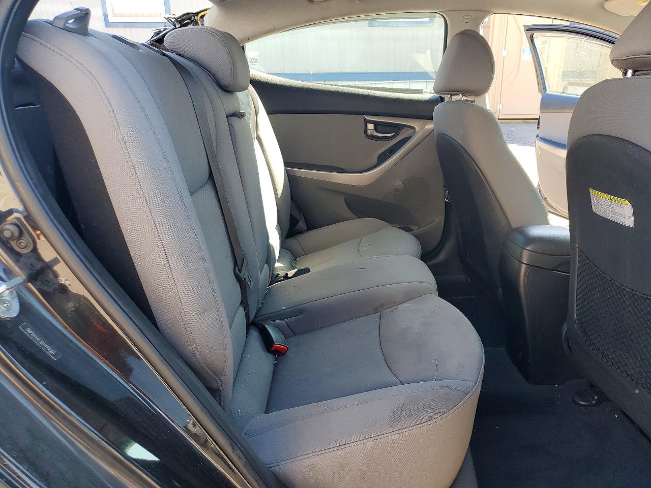 2013 Hyundai Elantra Gls Black vin: 5NPDH4AE3DH429069