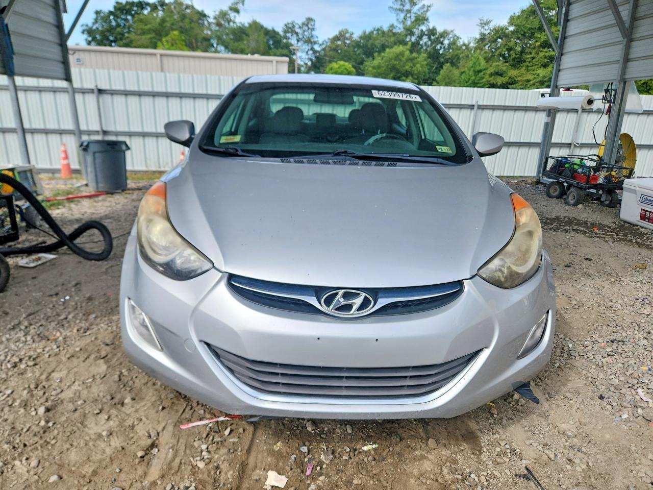 2013 Hyundai Elantra Gls Silver vin: 5NPDH4AE3DH429251