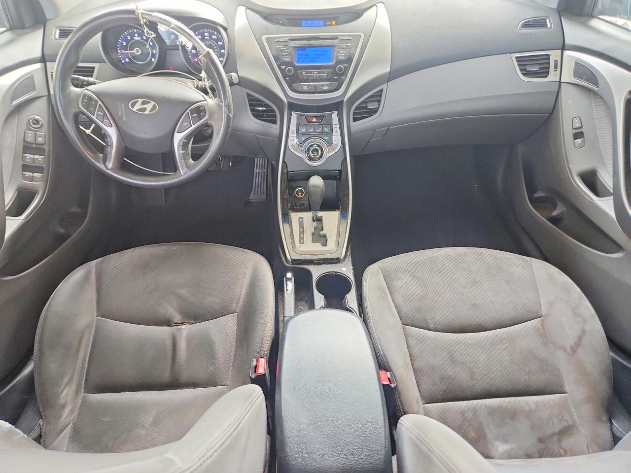 2013 Hyundai Elantra Gls Silver vin: 5NPDH4AE3DH429251