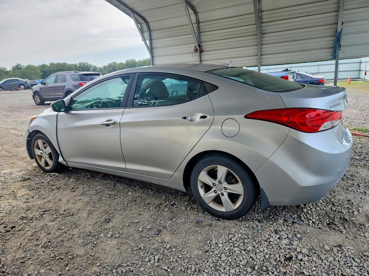 2013 Hyundai Elantra Gls Silver vin: 5NPDH4AE3DH429251