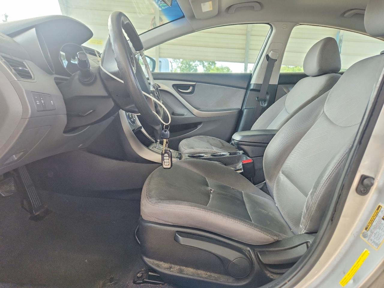 2013 Hyundai Elantra Gls Silver vin: 5NPDH4AE3DH429251