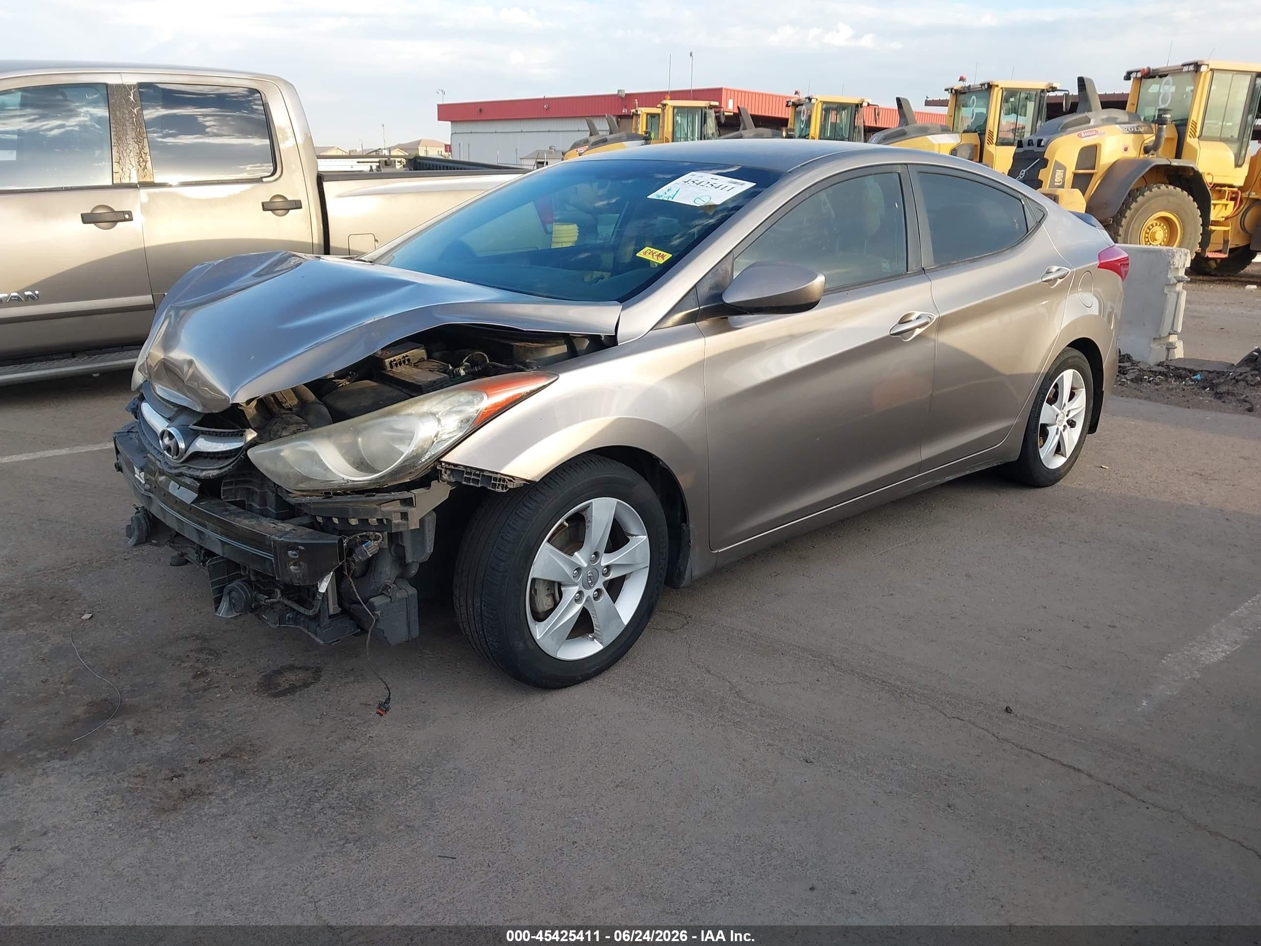 2013 Hyundai Elantra Gls Gold vin: 5NPDH4AE3DH431176