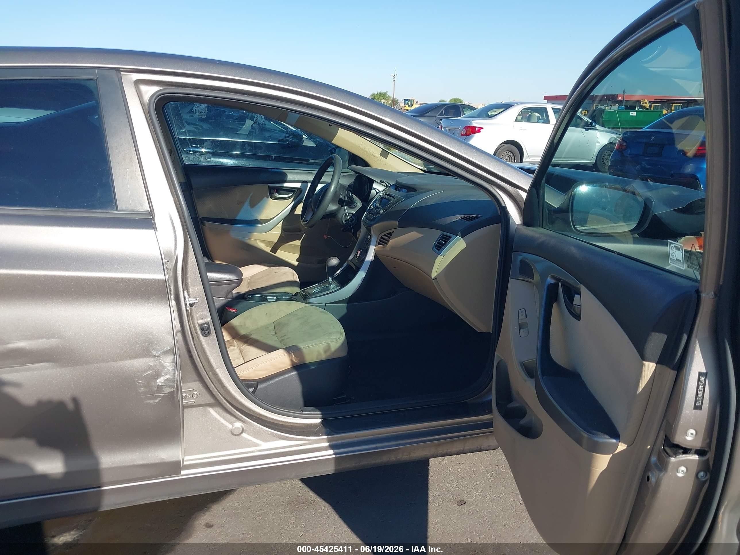 2013 Hyundai Elantra Gls Gold vin: 5NPDH4AE3DH431176