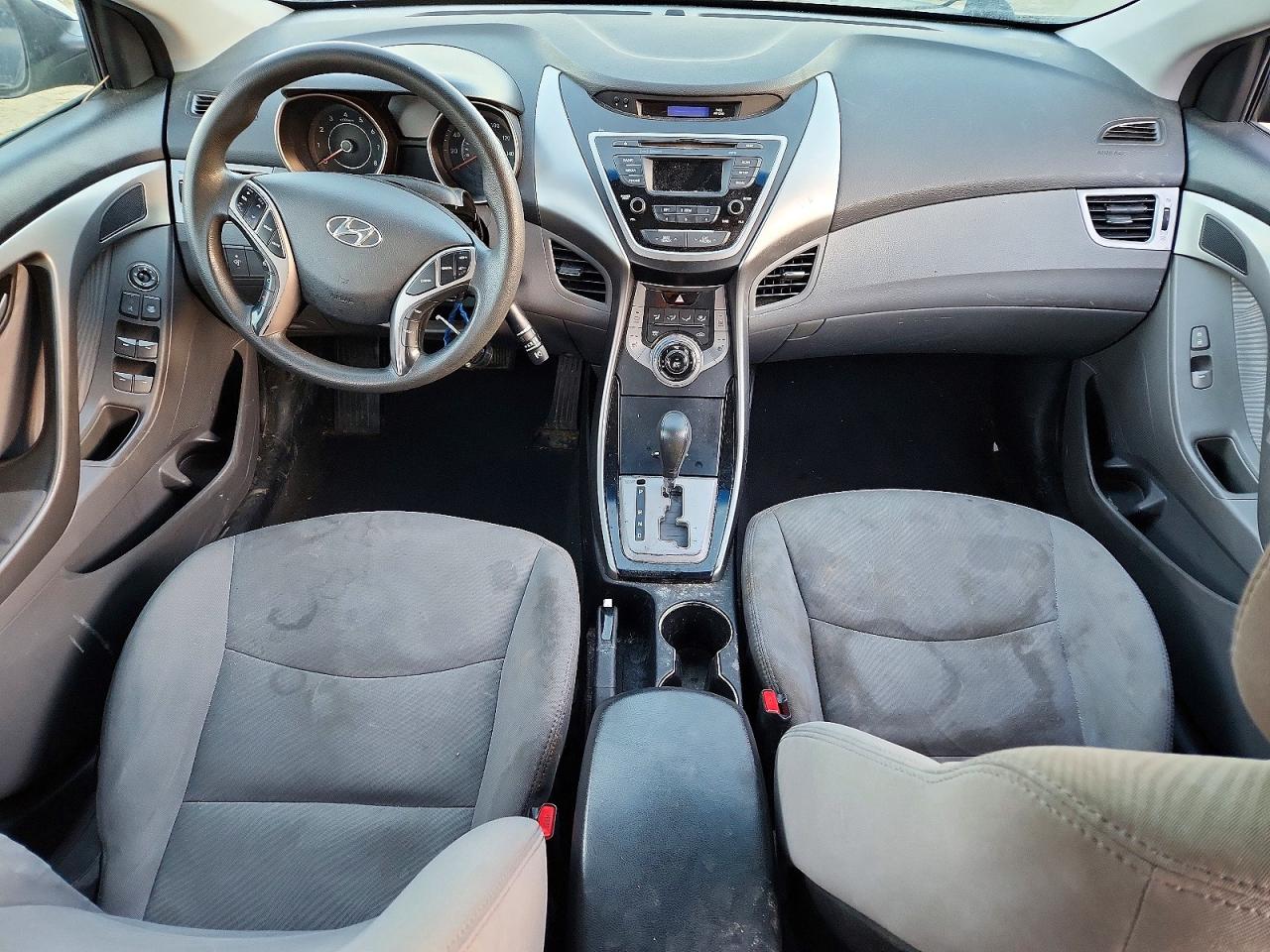 2013 Hyundai Elantra Gls Black vin: 5NPDH4AE3DH432263