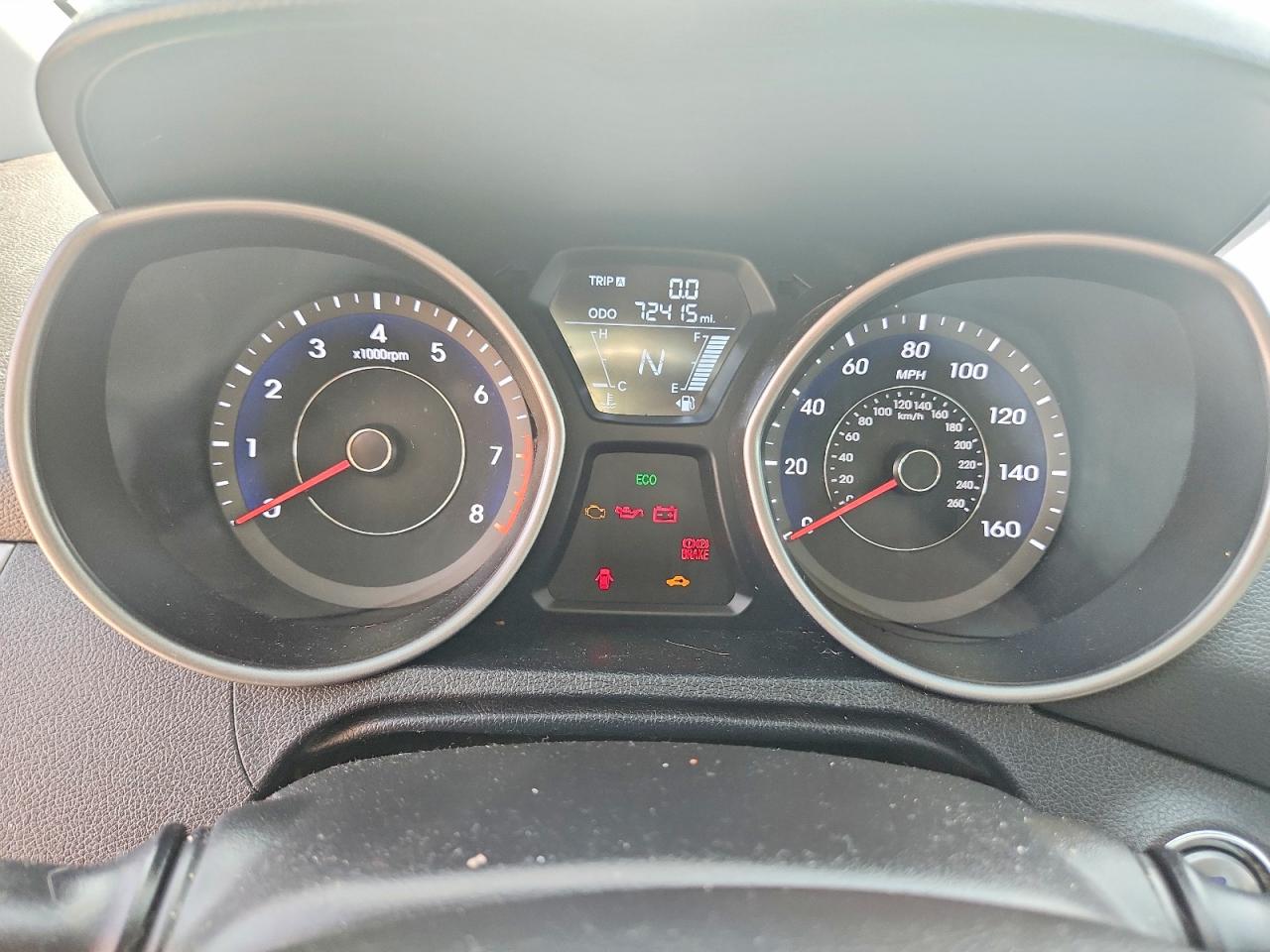 2013 Hyundai Elantra Limited Gray vin: 5NPDH4AE3DH433428