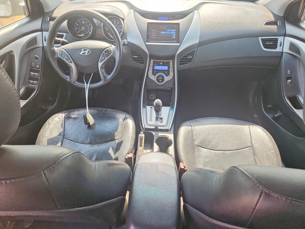 2013 Hyundai Elantra Limited Gray vin: 5NPDH4AE3DH433428
