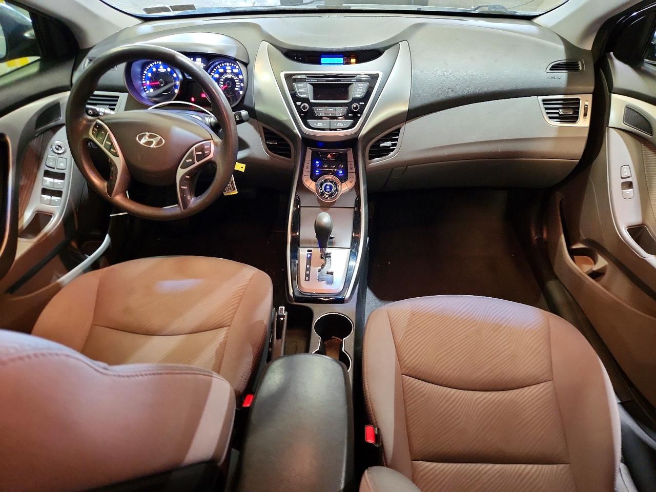 2013 Hyundai Elantra Gls Gray vin: 5NPDH4AE3DH447801