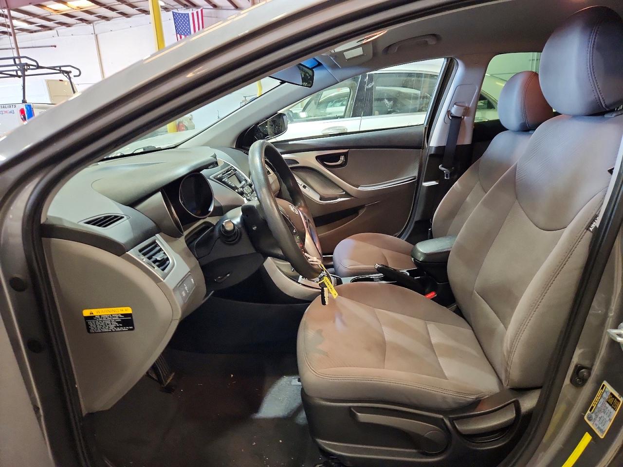 2013 Hyundai Elantra Gls Gray vin: 5NPDH4AE3DH447801