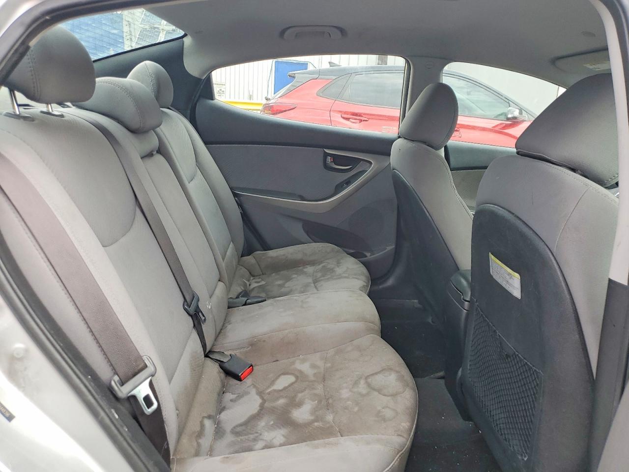2013 Hyundai Elantra Gls Серебряный vin: 5NPDH4AE3DH448396