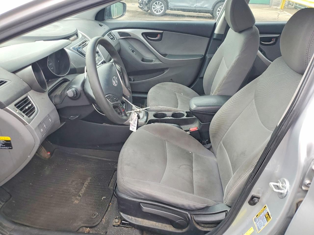 2013 Hyundai Elantra Gls Серебряный vin: 5NPDH4AE3DH448396