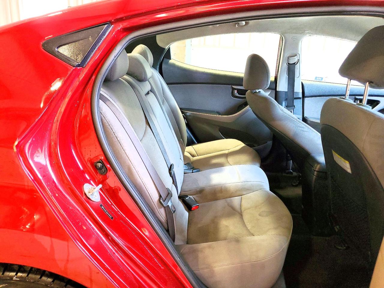 2013 Hyundai Elantra Gls Red vin: 5NPDH4AE3DH449046