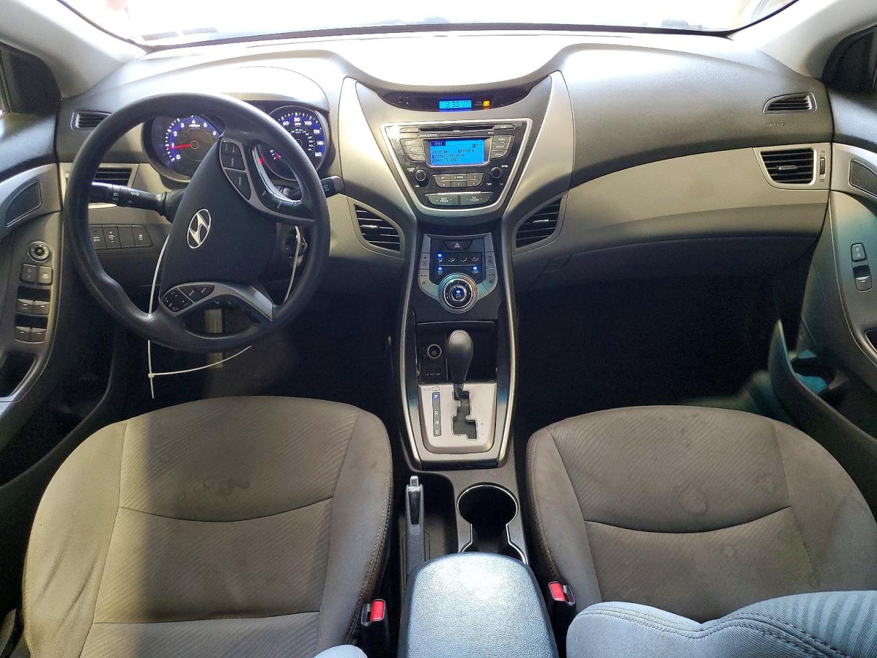 2013 Hyundai Elantra Gls Red vin: 5NPDH4AE3DH449046
