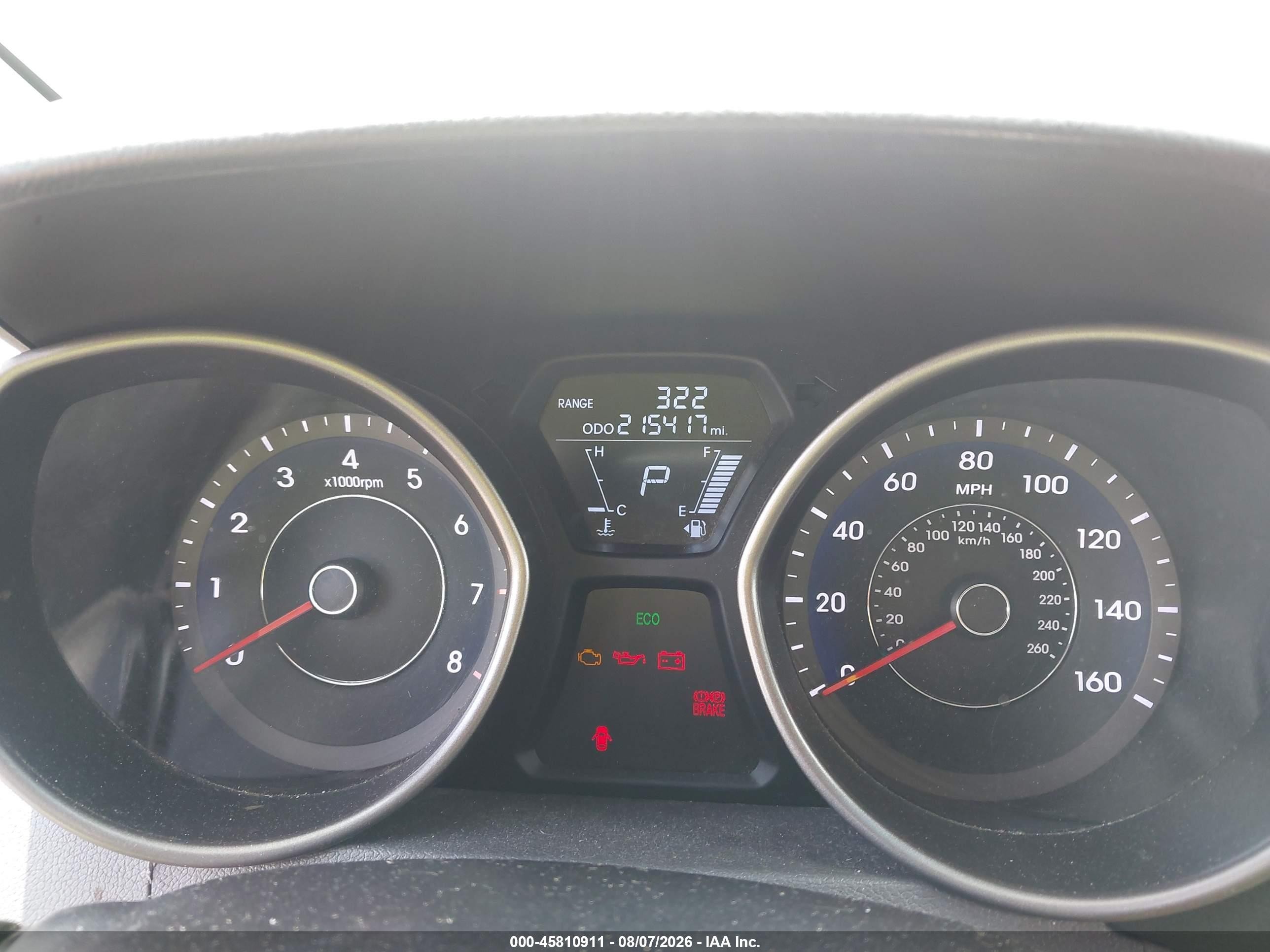 2013 Hyundai Elantra Gls Red vin: 5NPDH4AE3DH450889