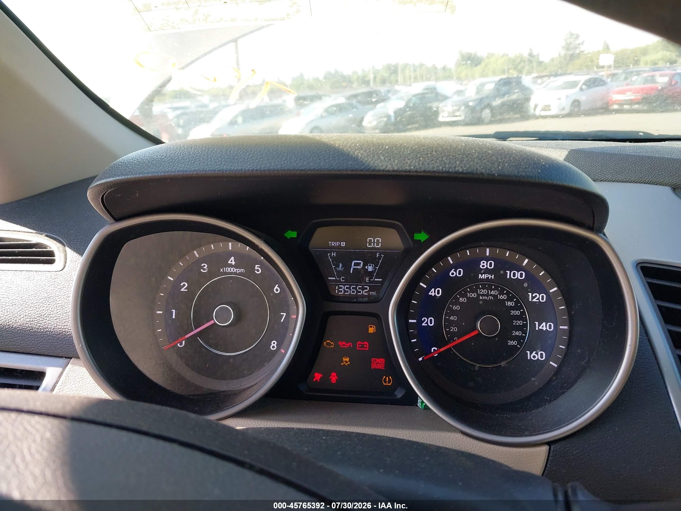 2014 Hyundai Elantra Se Tan vin: 5NPDH4AE3EH459027