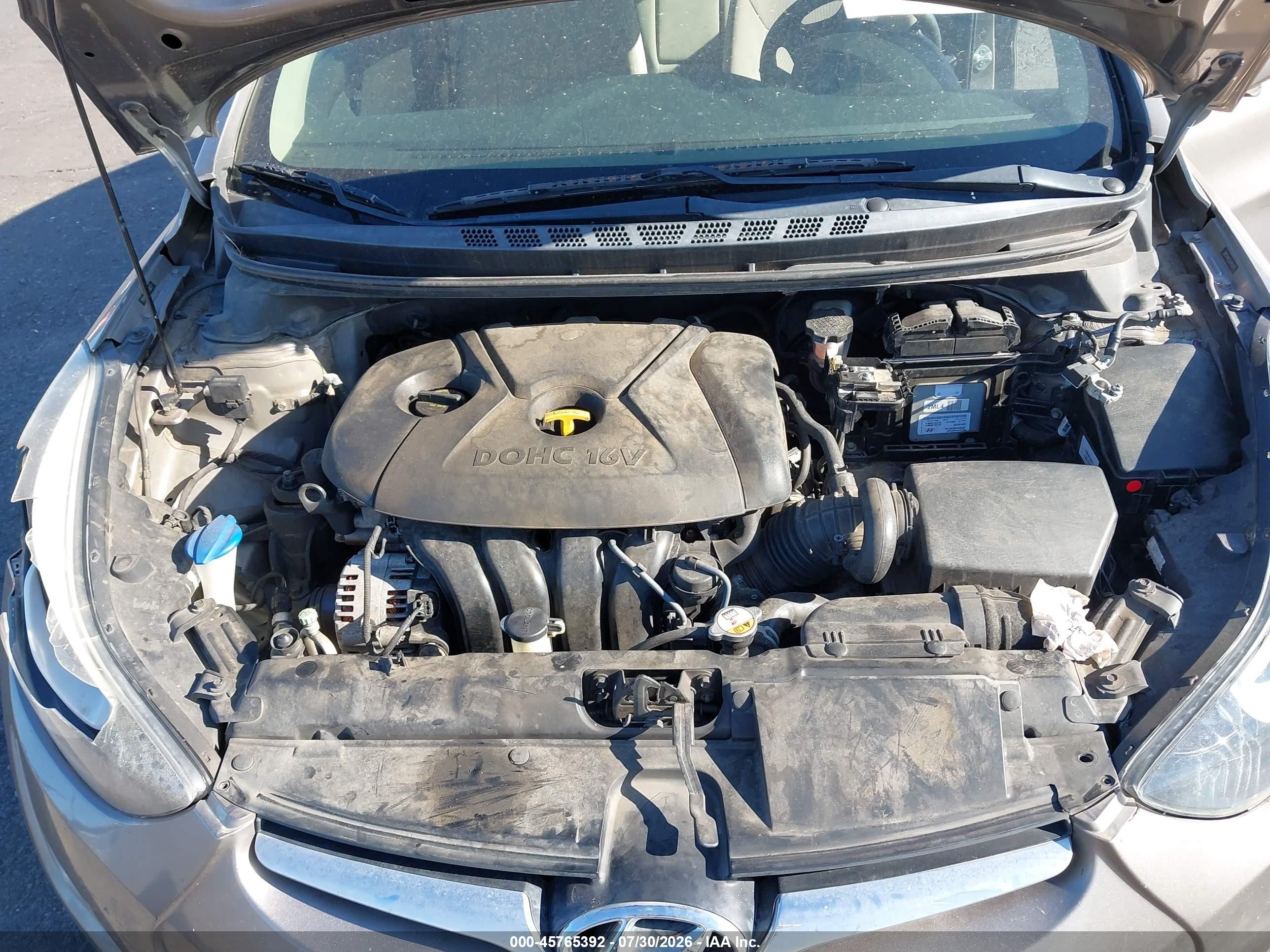 2014 Hyundai Elantra Se Tan vin: 5NPDH4AE3EH459027