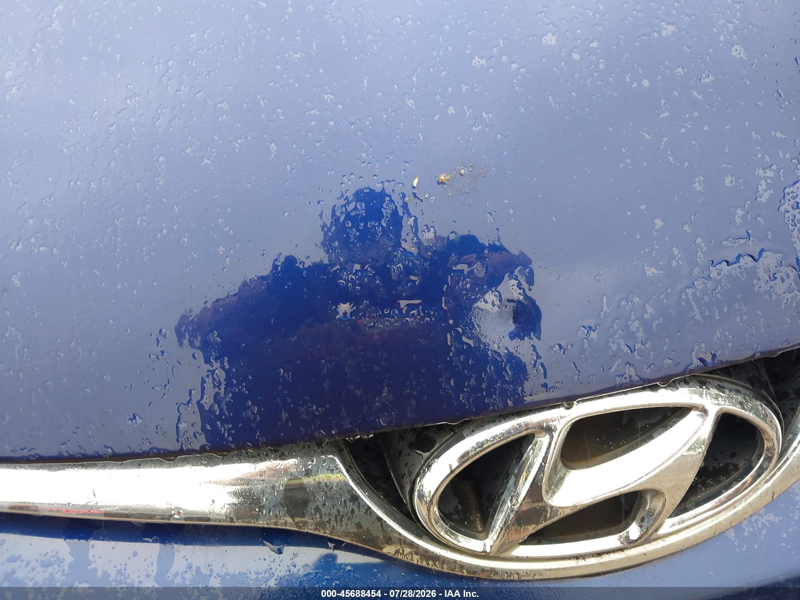 2014 Hyundai Elantra Se Blue vin: 5NPDH4AE3EH461733