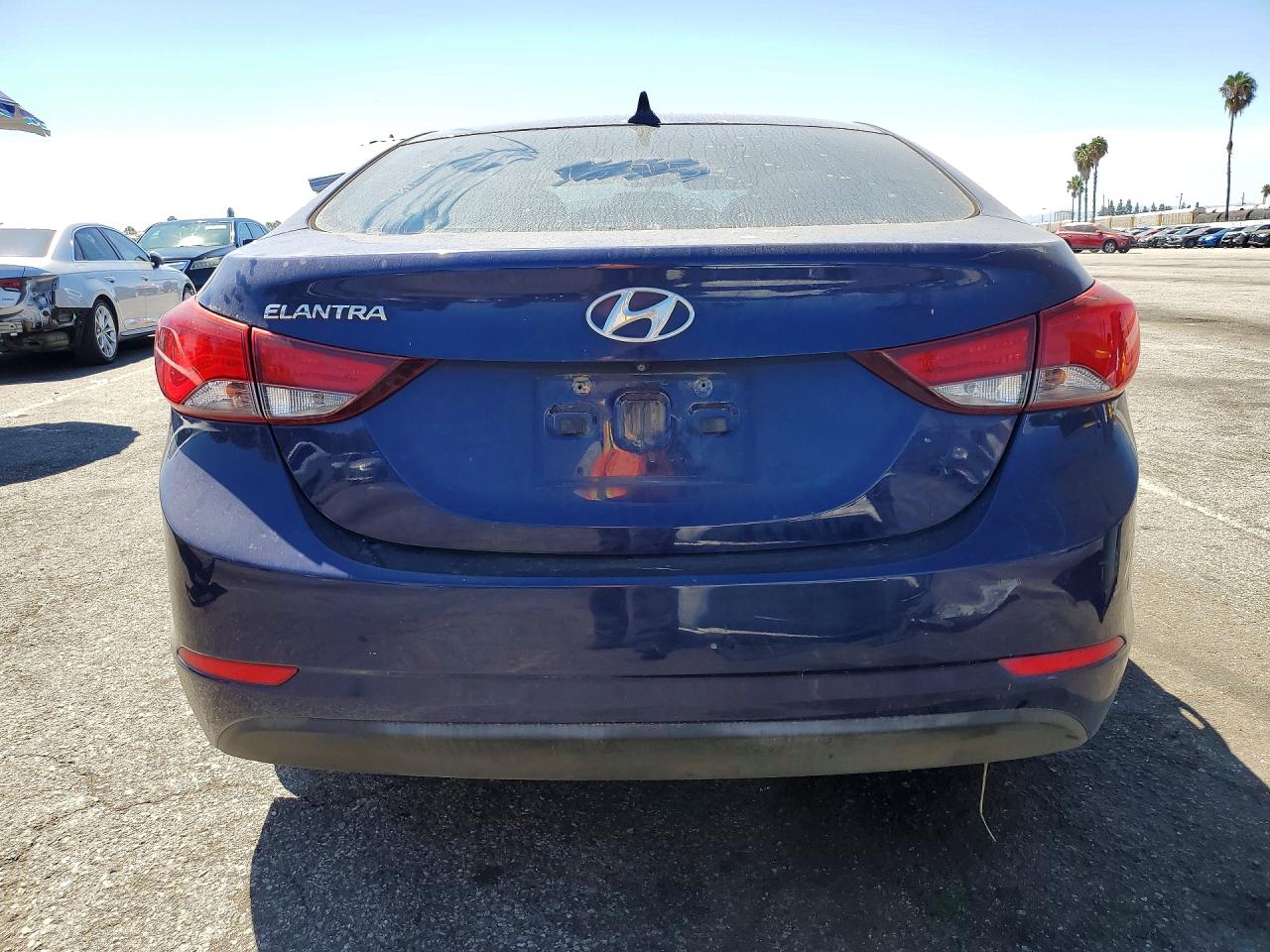 2014 Hyundai Elantra Se Blue vin: 5NPDH4AE3EH474773
