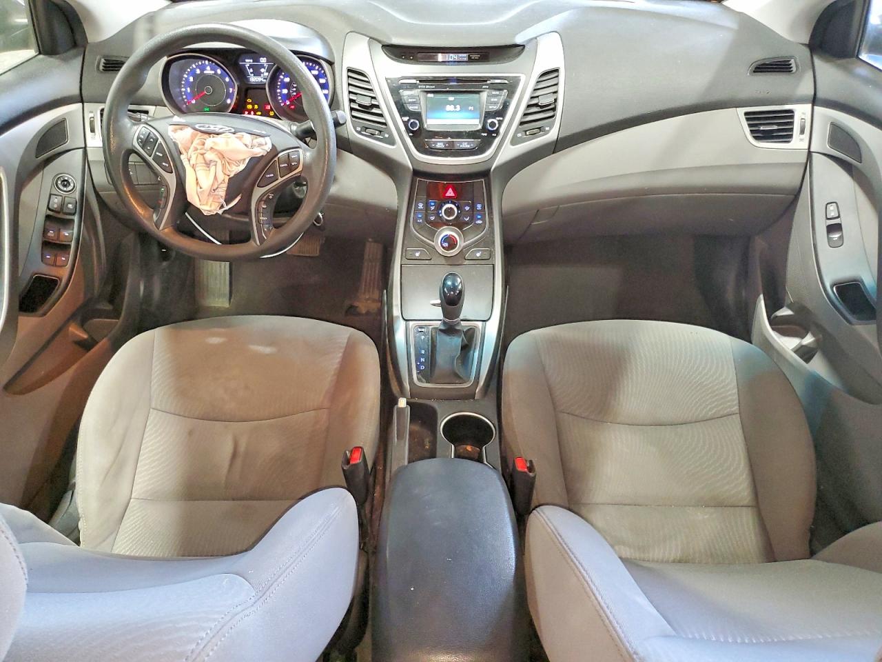 2014 Hyundai Elantra Se Black vin: 5NPDH4AE3EH476121