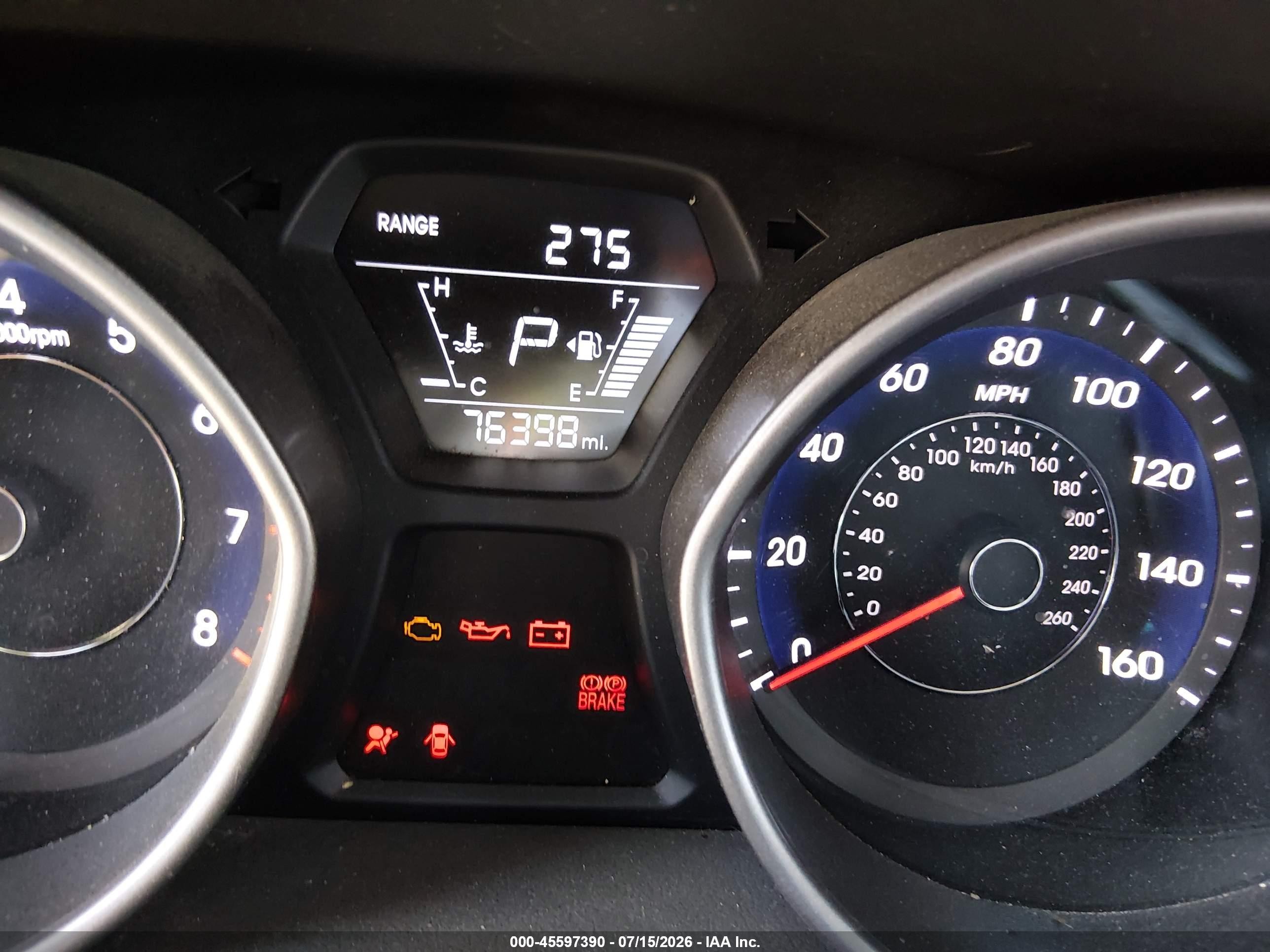 2014 Hyundai Elantra Limited White vin: 5NPDH4AE3EH476328
