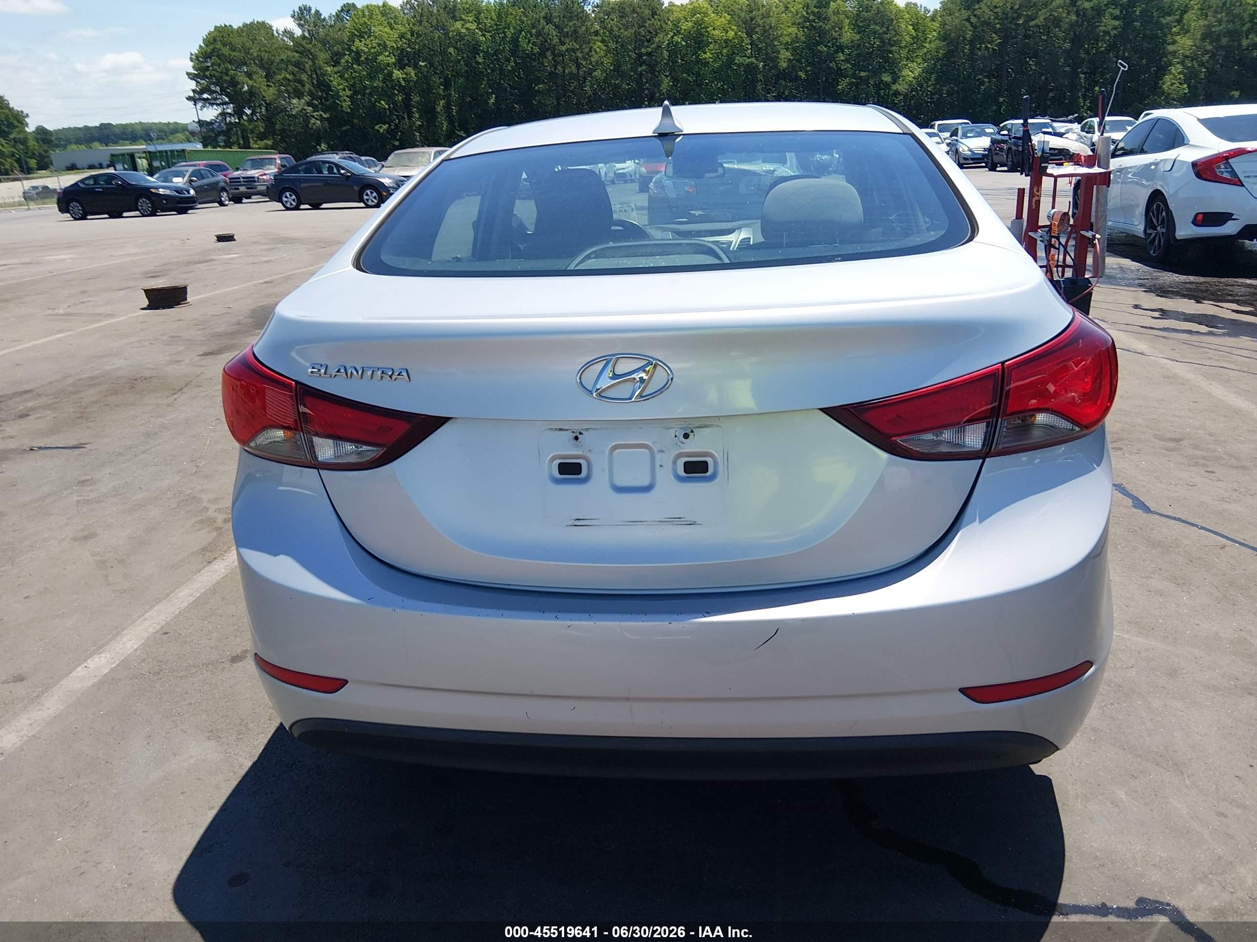 2014 Hyundai Elantra Se Silver vin: 5NPDH4AE3EH479794