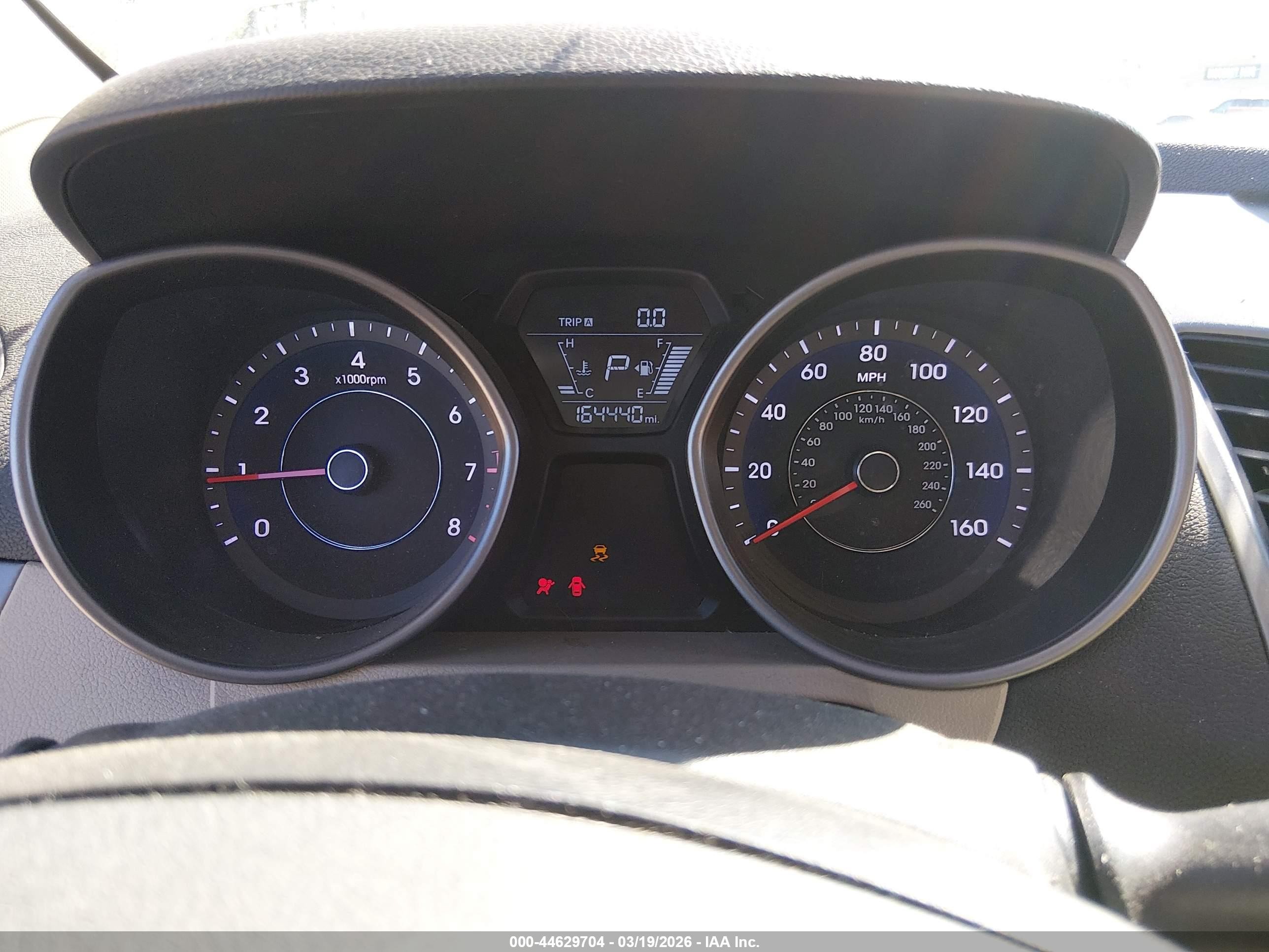 2014 Hyundai Elantra Se White vin: 5NPDH4AE3EH479990