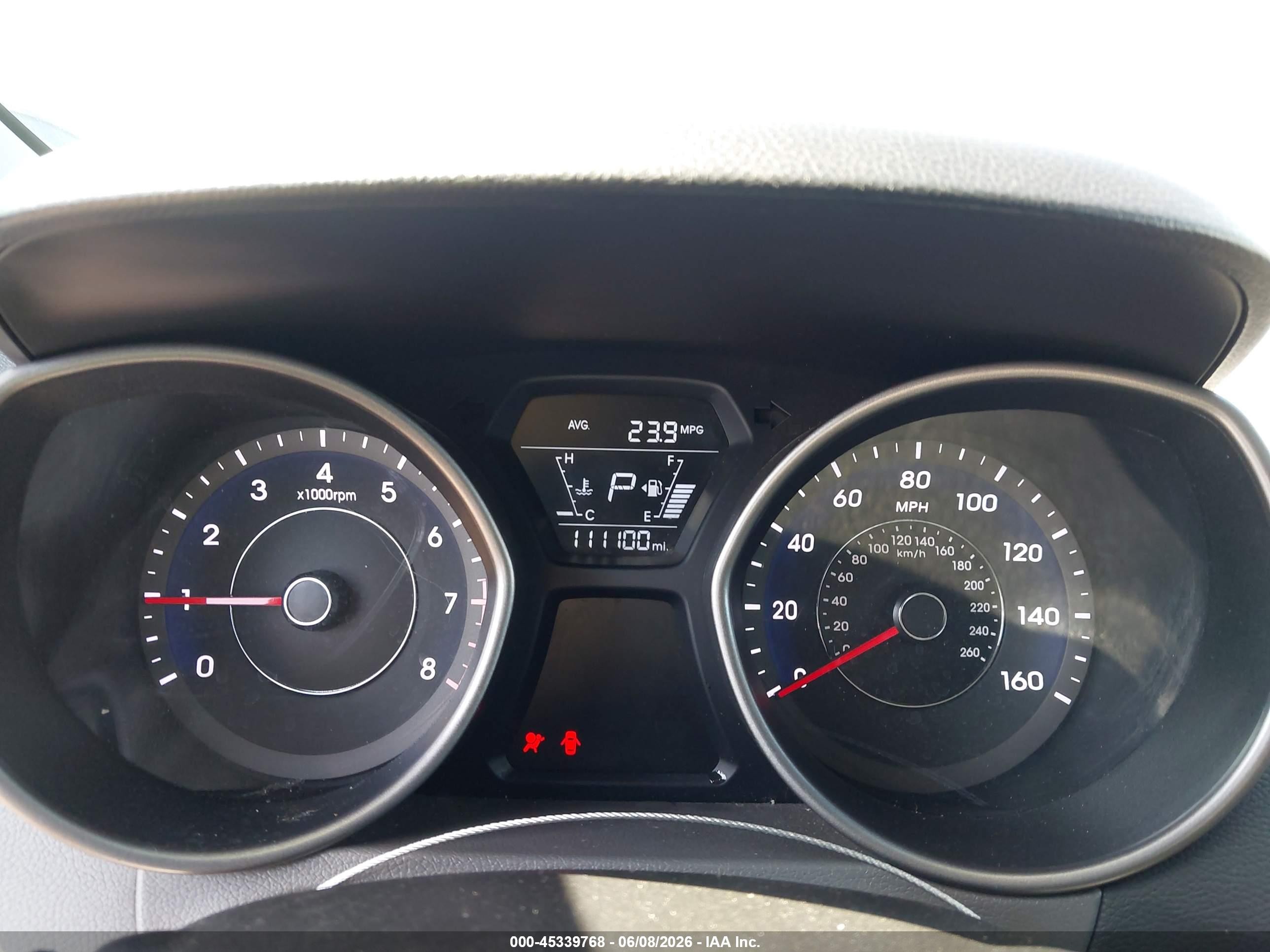 2014 Hyundai Elantra Se Red vin: 5NPDH4AE3EH486020
