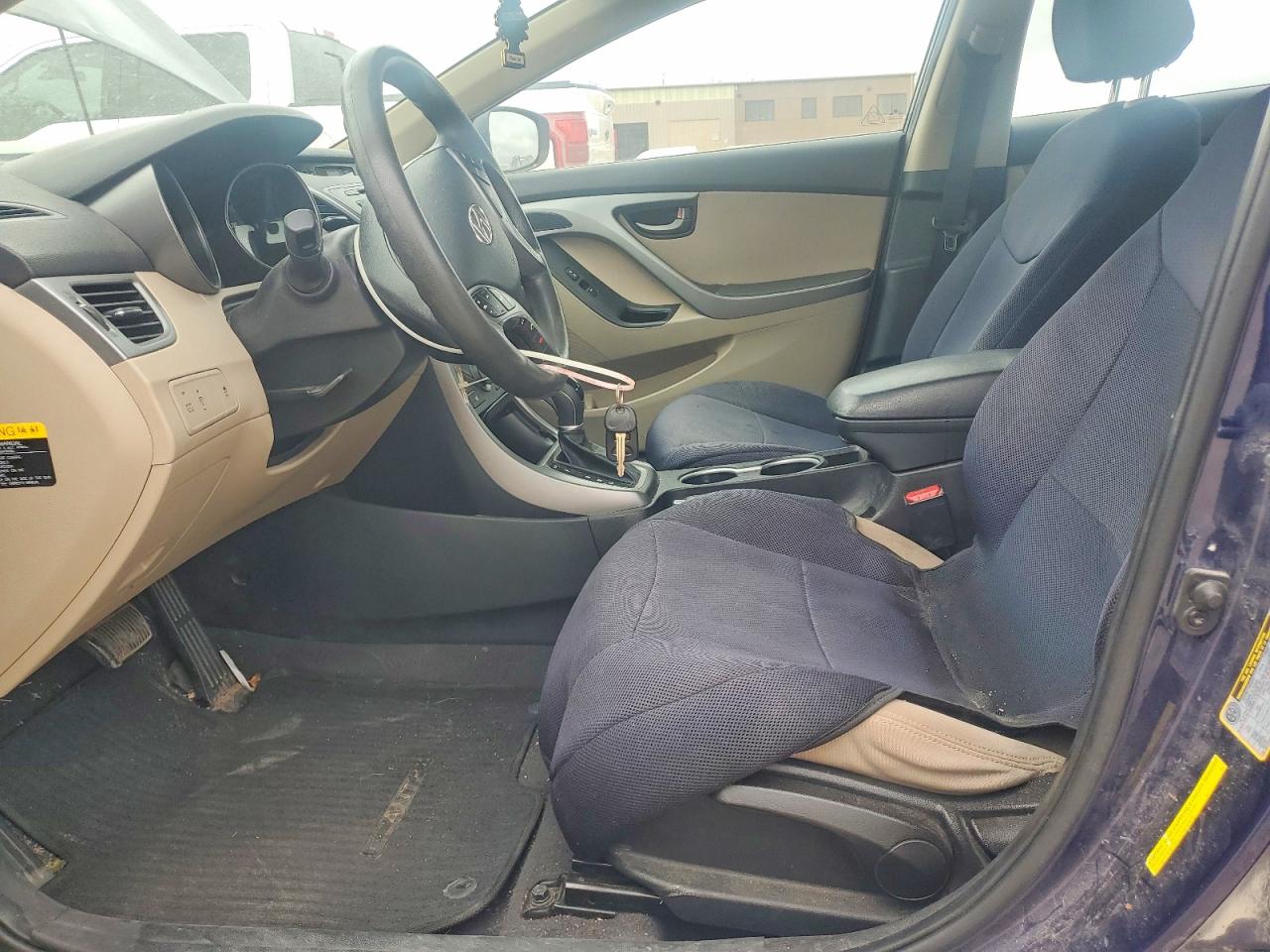 2014 Hyundai Elantra Se Blue vin: 5NPDH4AE3EH493808