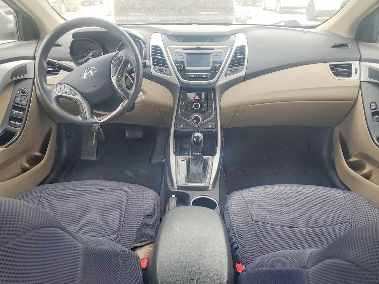 2014 Hyundai Elantra Se Blue vin: 5NPDH4AE3EH493808