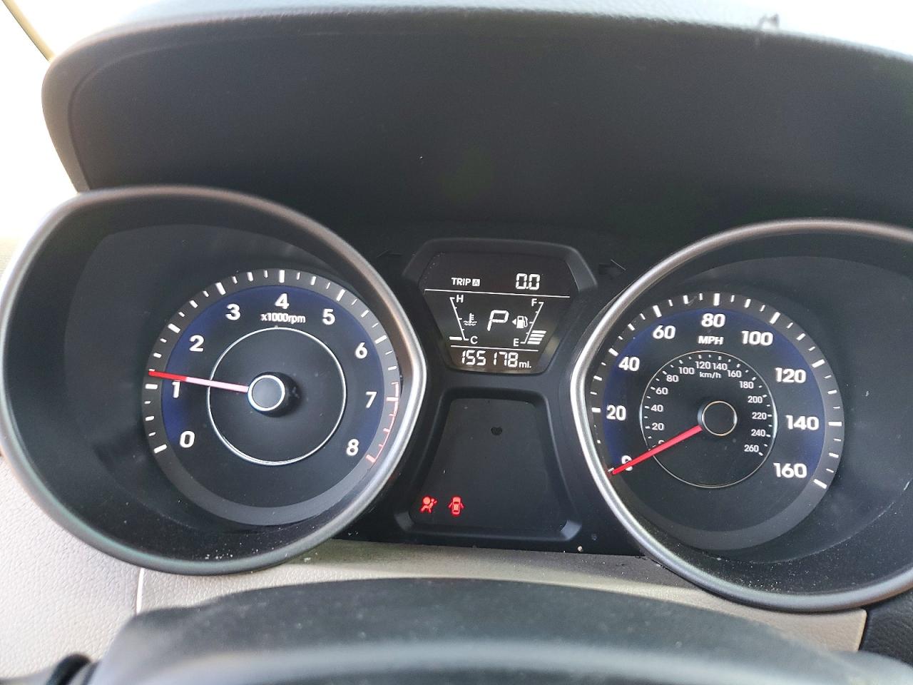 2014 Hyundai Elantra Black vin: 5NPDH4AE3EH497616