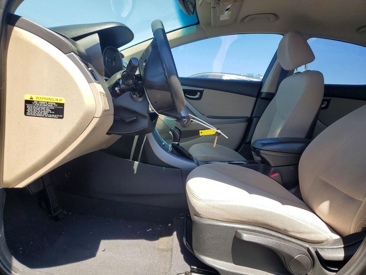 2014 Hyundai Elantra Black vin: 5NPDH4AE3EH497616
