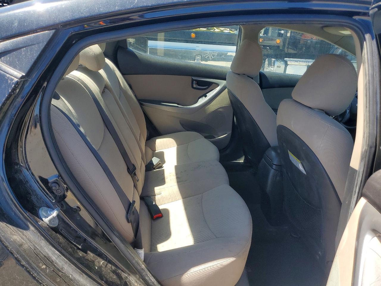 2014 Hyundai Elantra Se Black vin: 5NPDH4AE3EH500238