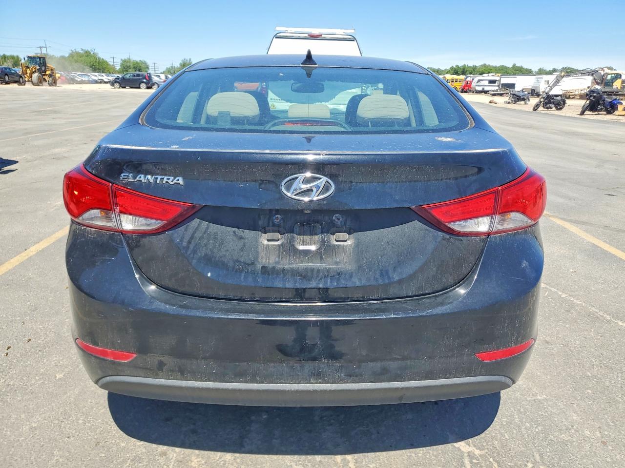 2014 Hyundai Elantra Se Black vin: 5NPDH4AE3EH500238