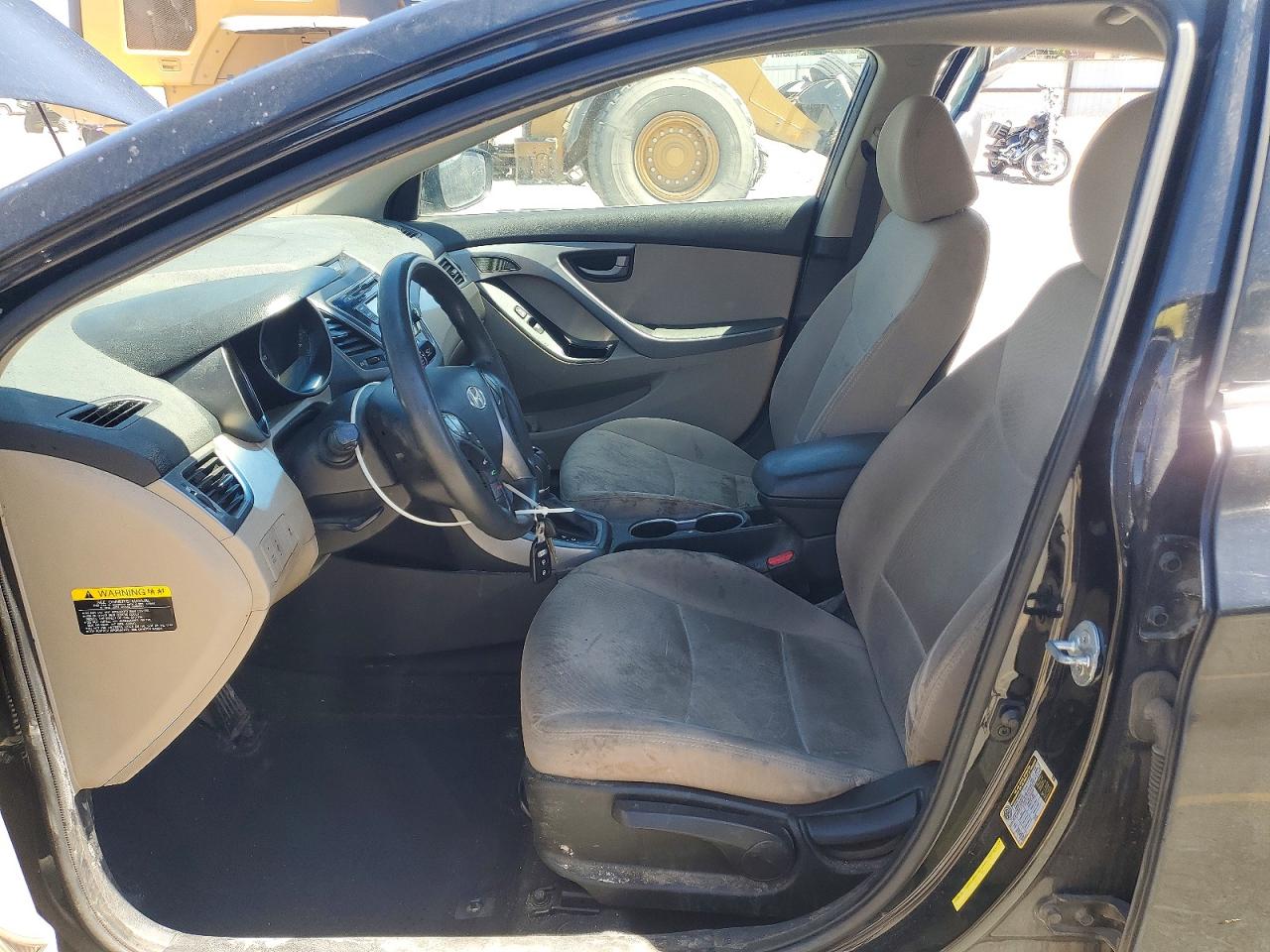 2014 Hyundai Elantra Se Black vin: 5NPDH4AE3EH500238
