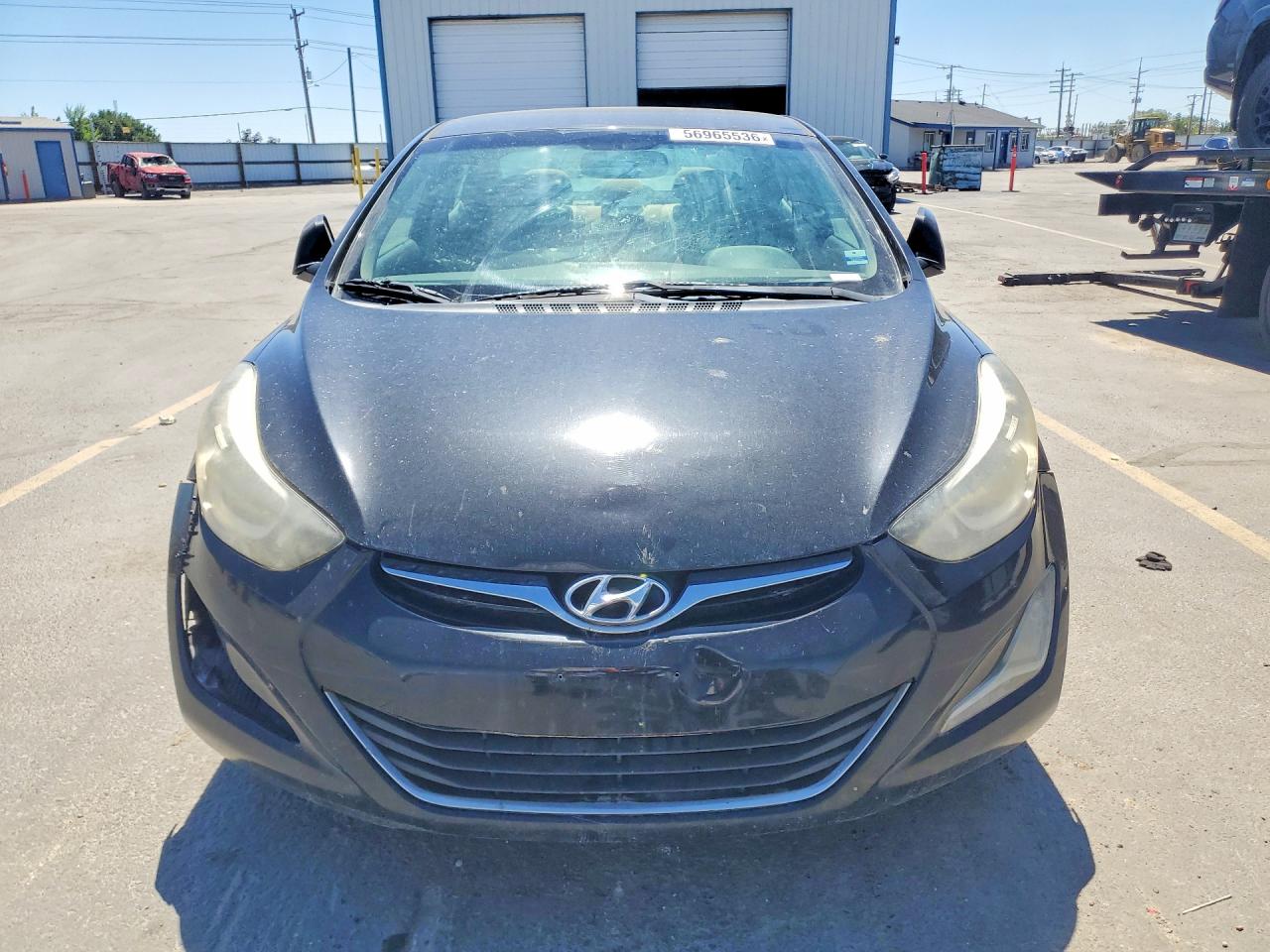 2014 Hyundai Elantra Se Black vin: 5NPDH4AE3EH500238