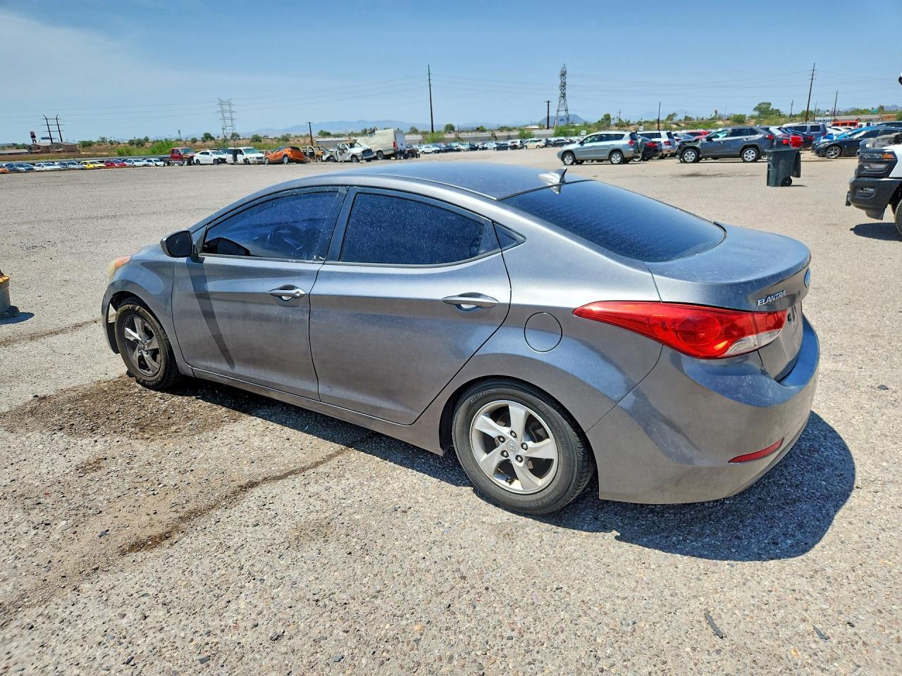 2014 Hyundai Elantra Se Charcoal vin: 5NPDH4AE3EH516813
