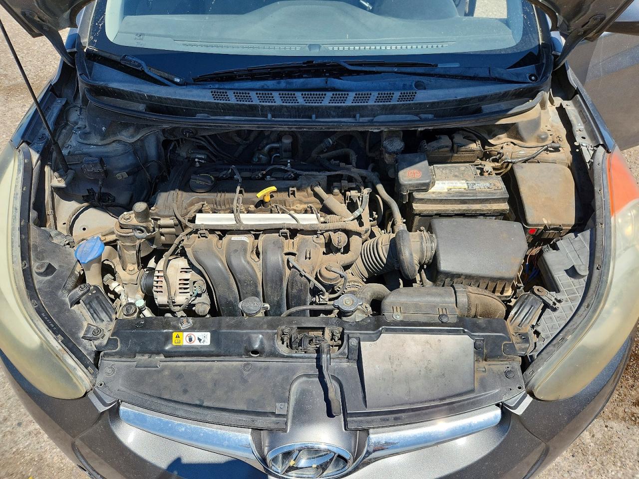 2014 Hyundai Elantra Se Charcoal vin: 5NPDH4AE3EH516813