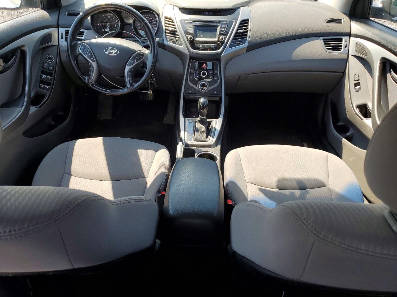 2014 Hyundai Elantra Se Silver vin: 5NPDH4AE3EH521509