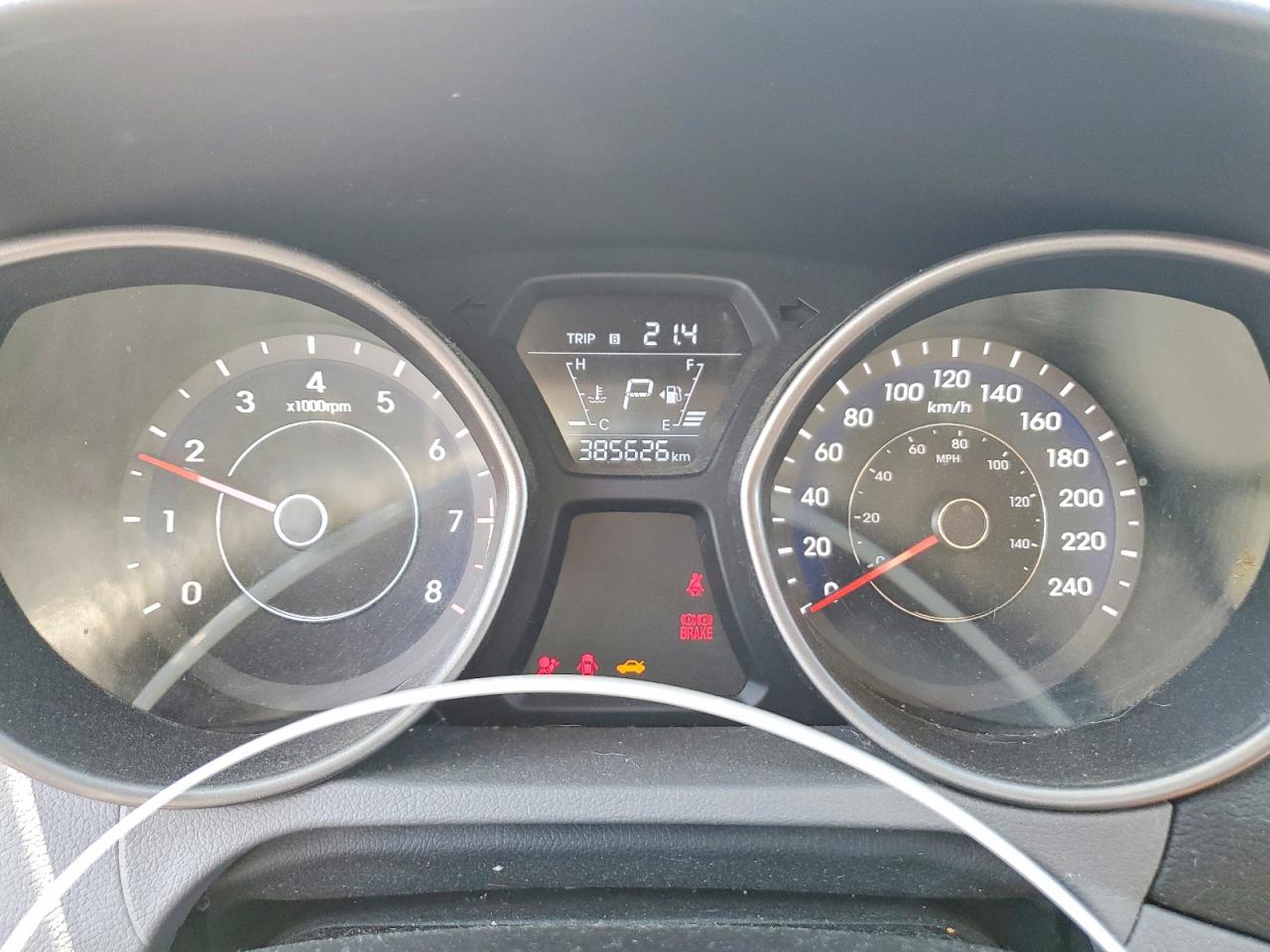 2014 Hyundai Elantra Se Silver vin: 5NPDH4AE3EH521509