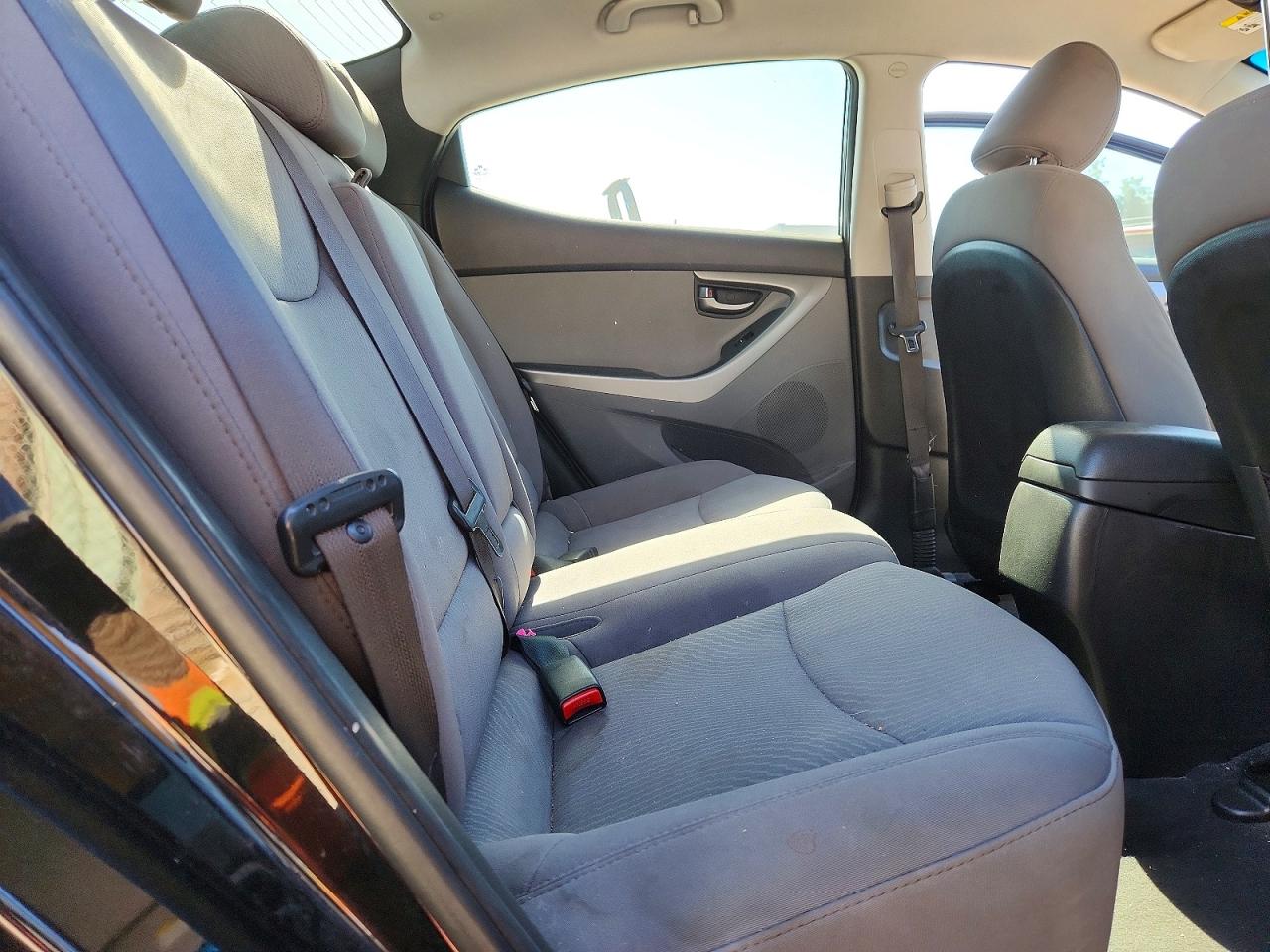 2014 Hyundai Elantra Se Black vin: 5NPDH4AE3EH531960