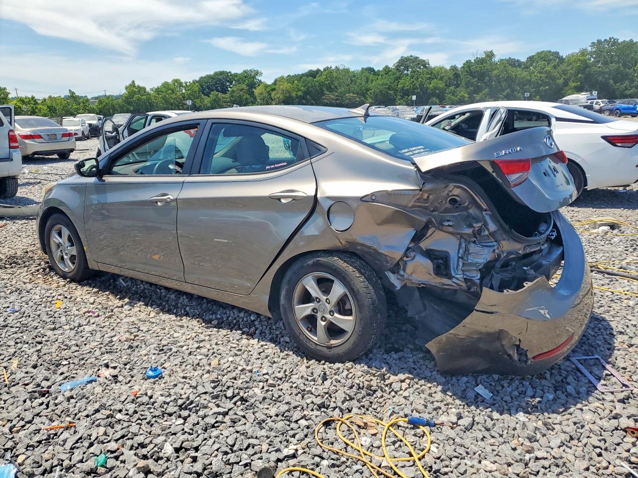 2014 Hyundai Elantra Se Tan vin: 5NPDH4AE3EH537208