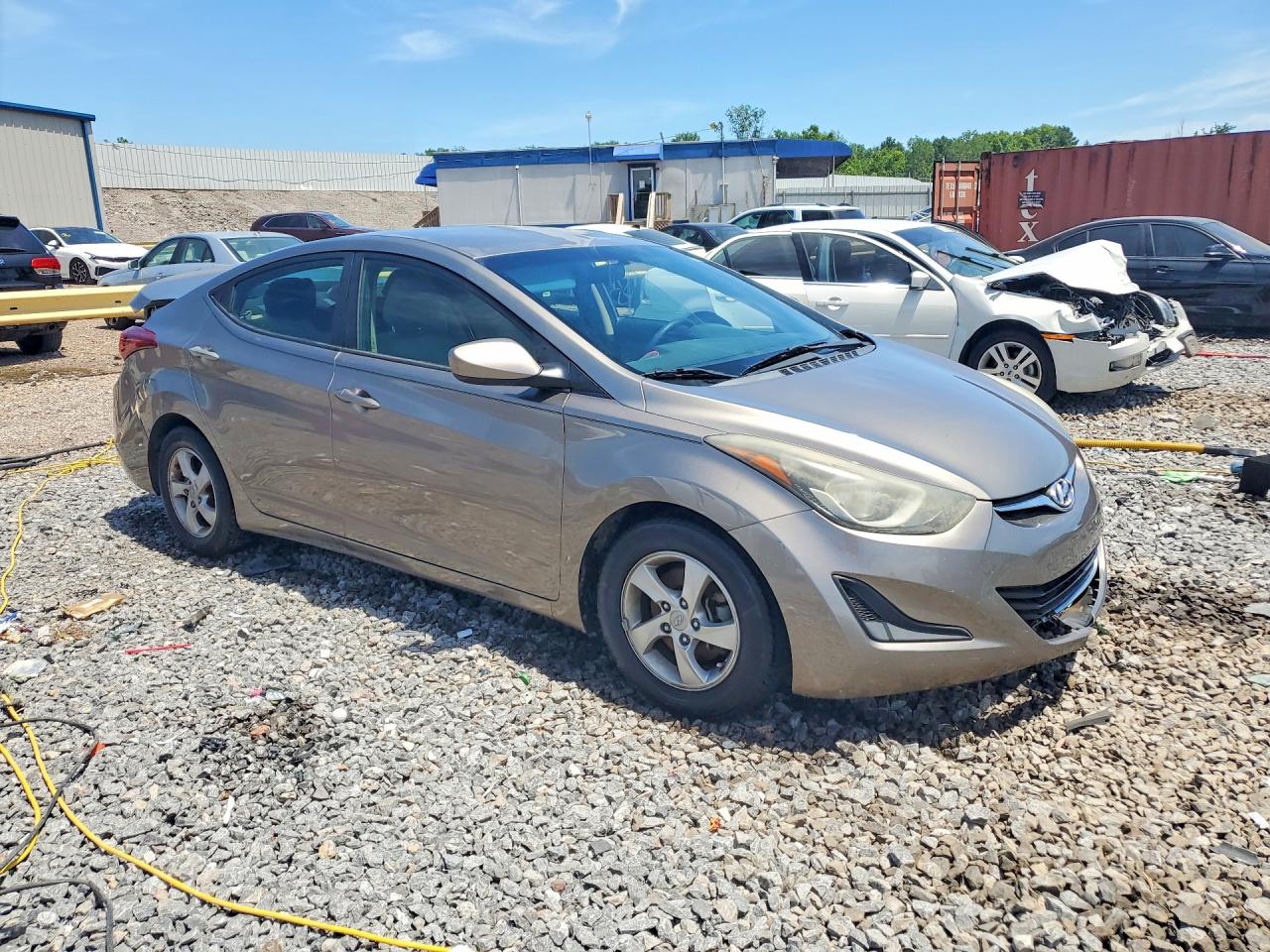 2014 Hyundai Elantra Se Tan vin: 5NPDH4AE3EH537208