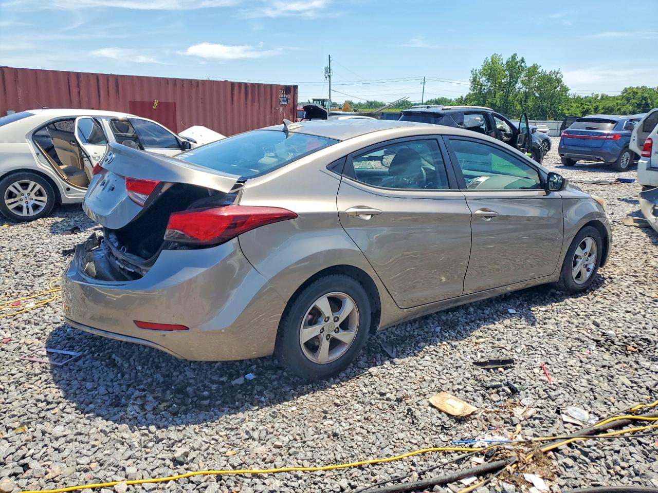 2014 Hyundai Elantra Se Tan vin: 5NPDH4AE3EH537208