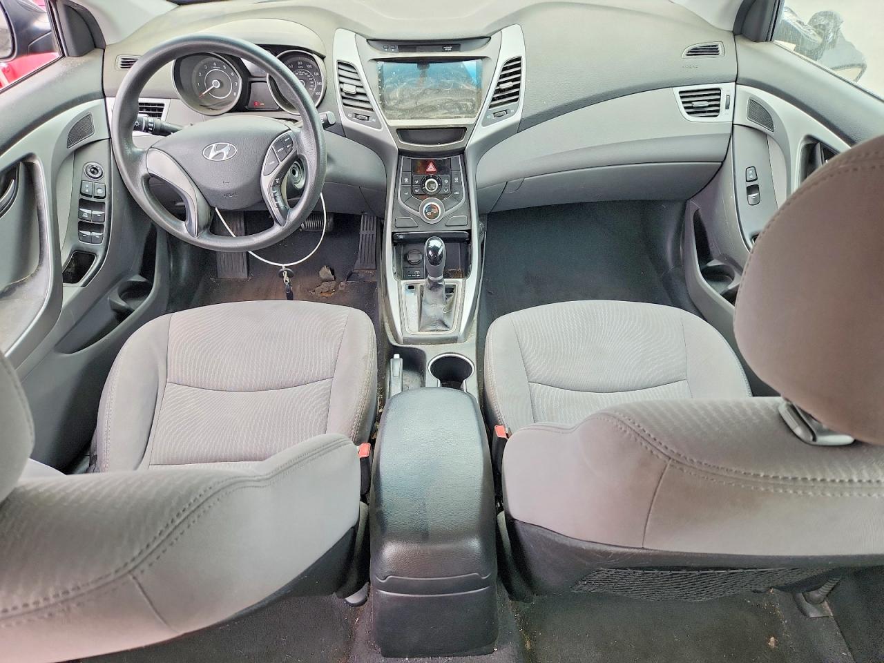 2014 Hyundai Elantra Se Black vin: 5NPDH4AE3EH537337