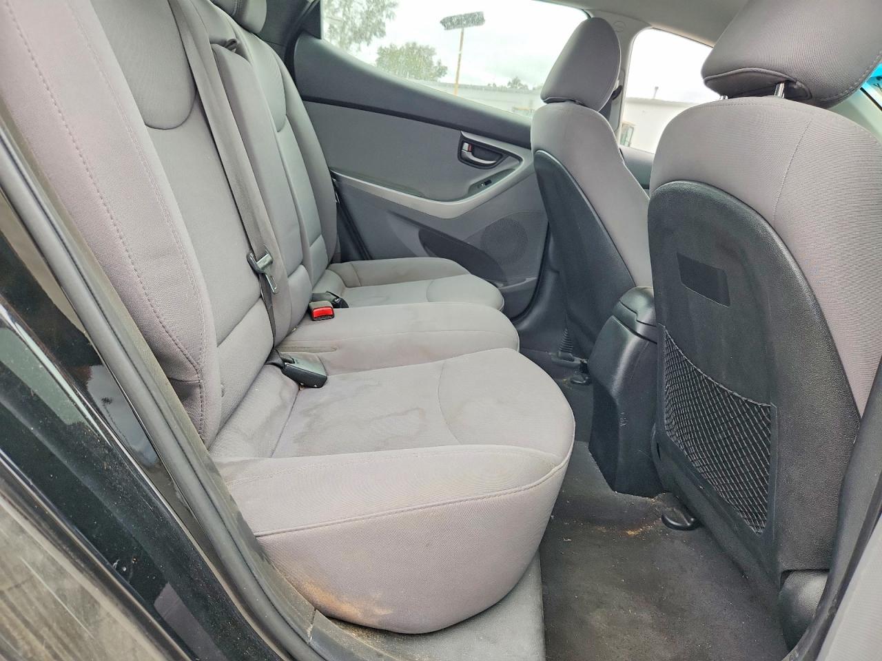2014 Hyundai Elantra Se Black vin: 5NPDH4AE3EH537337