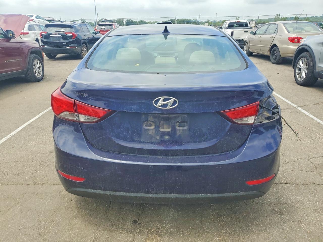 2014 Hyundai Elantra Se Синий vin: 5NPDH4AE3EH537760
